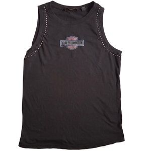 Harley-Davidson Women's Muscle Tee Vintage Eagle - XL